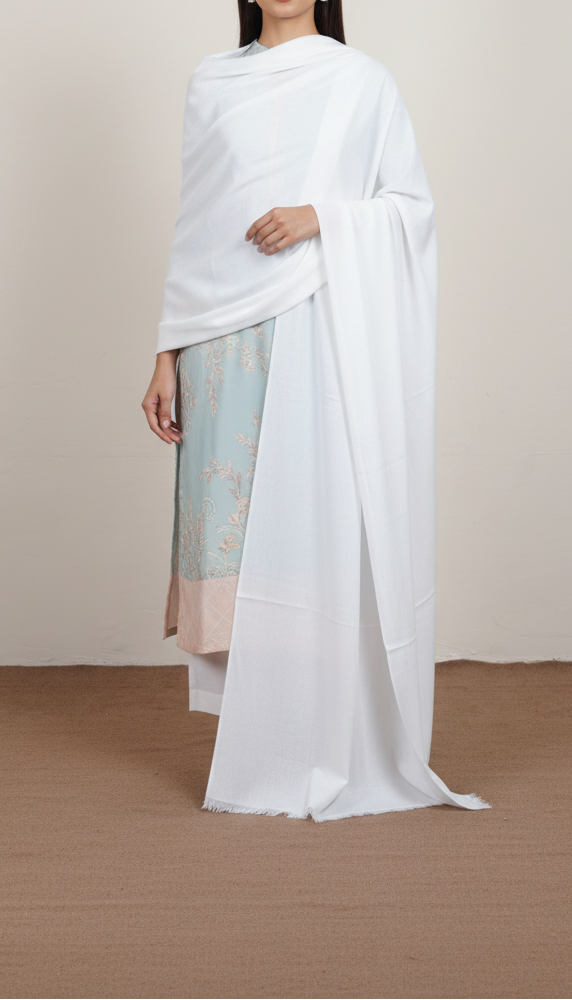 White Winter Stole PN5024