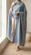 Blue Winter Stole PN5030
