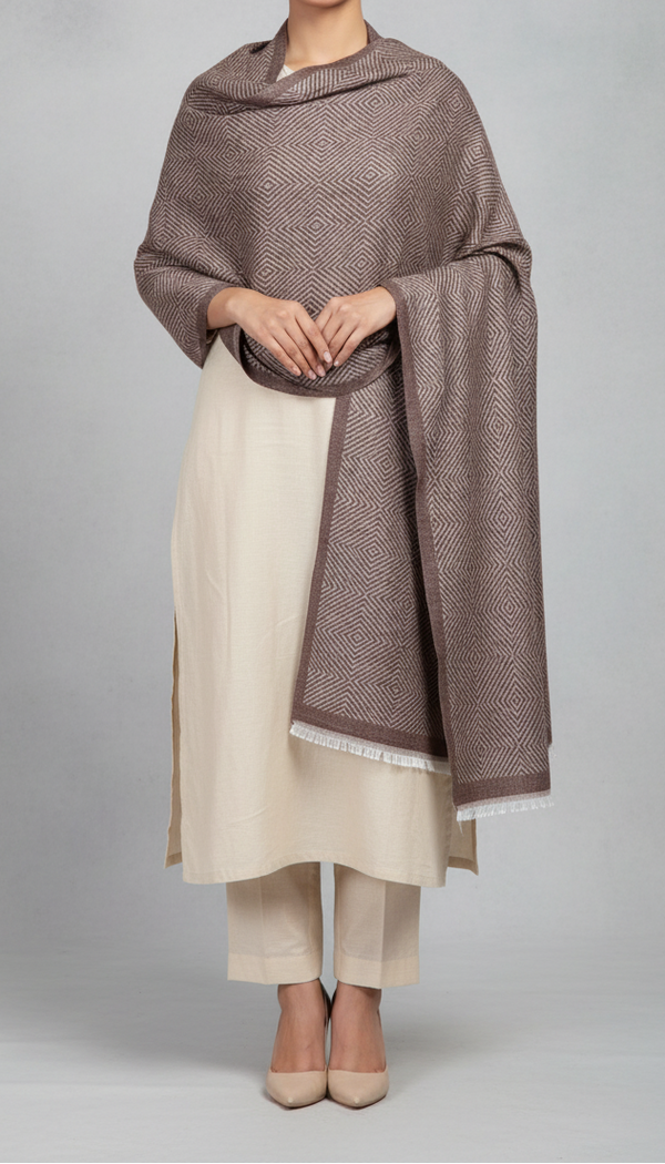 Brown Winter Stole PN5061