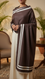 Coffee Winter Stole PN5092