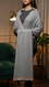 Grey Winter Stole PN5101