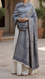 Grey Winter Stole PN5138
