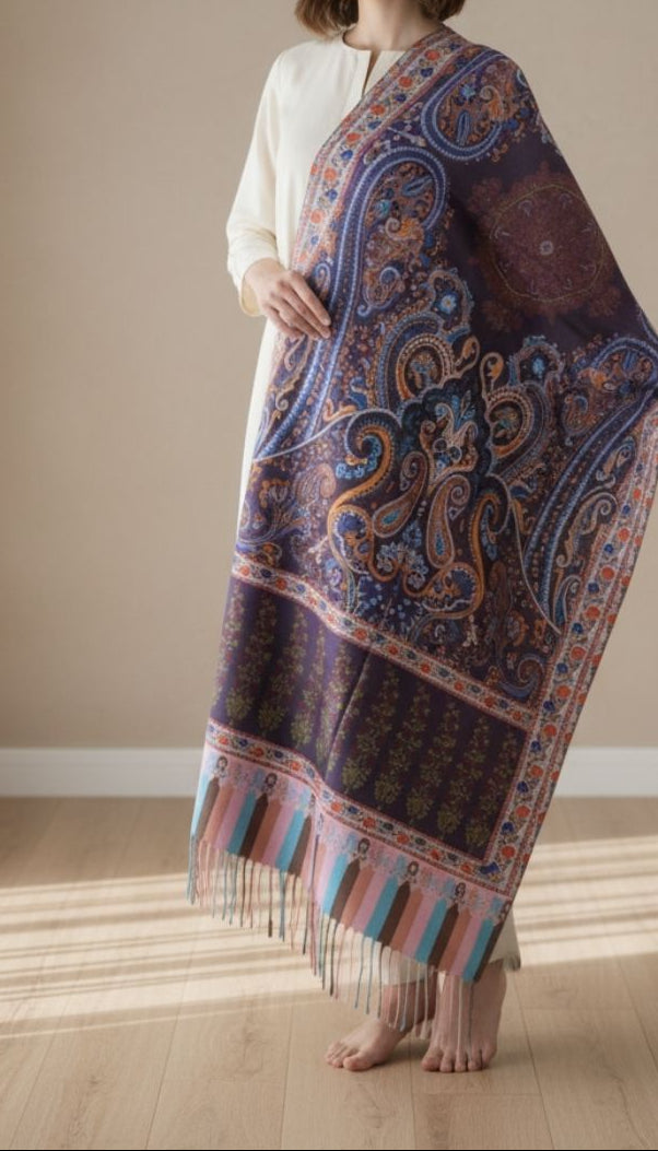 Pink Winter Stole PN5167