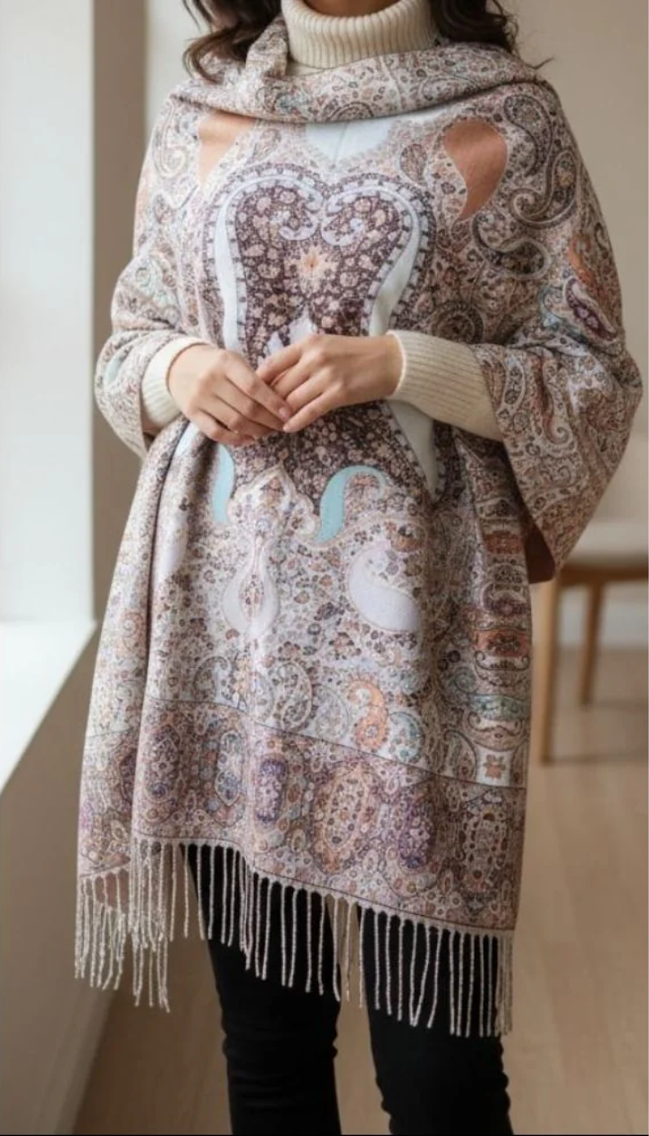Silver Winter Stole PN5168