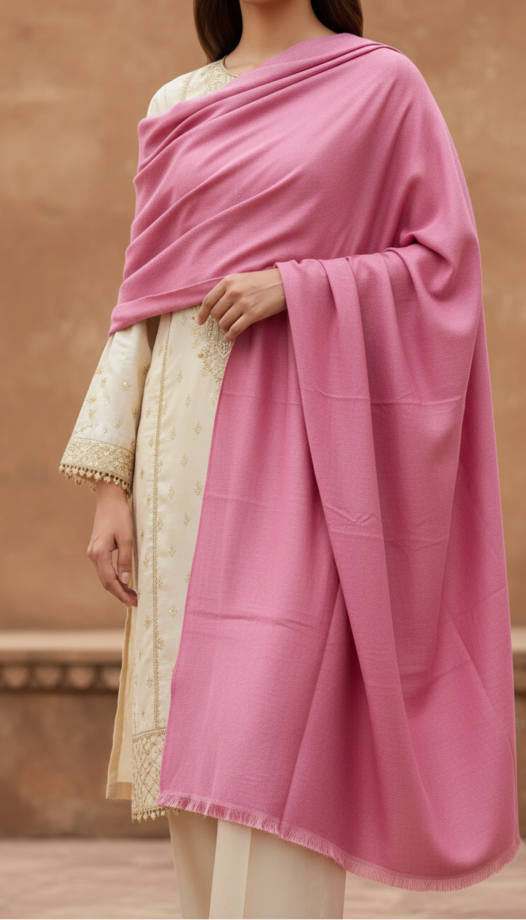 Pink Winter Stole PN5201