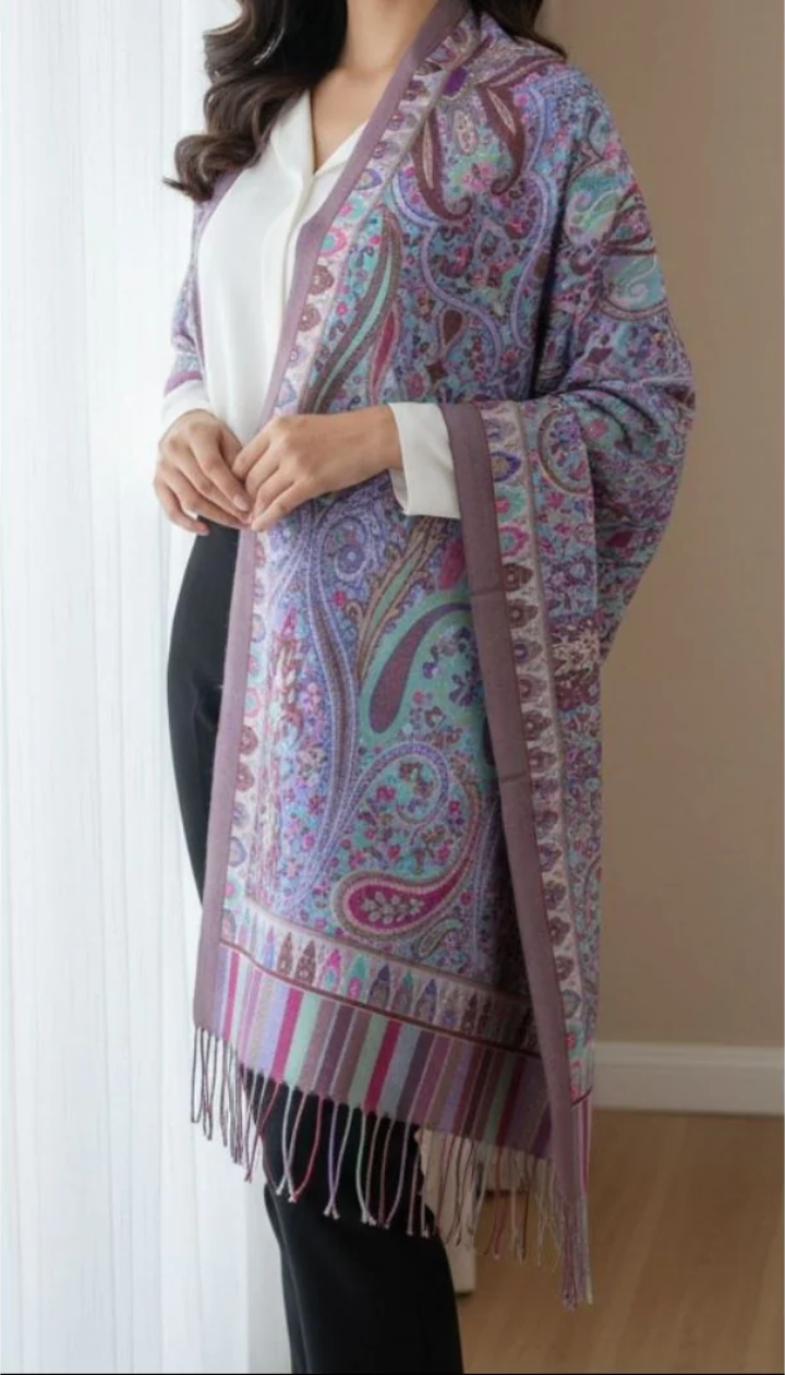 Pink Winter Stole PN5234