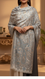 Off/White Winter Stole PN5312