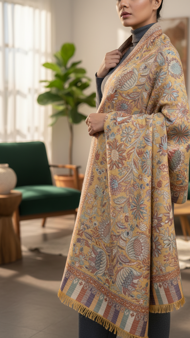 Brown Winter Stole PN5343