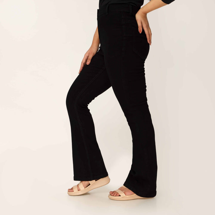 Black Denim Pant PP5039