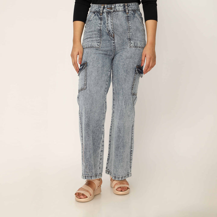 Blue Denim Pant PP5044