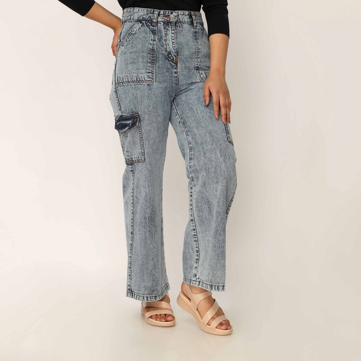 Blue Denim Pant PP5044