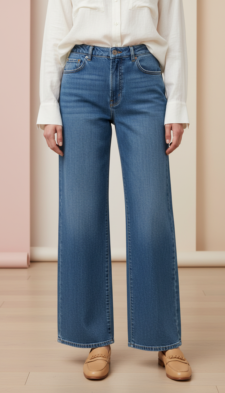 Sky Blue Denim Pant PP6055