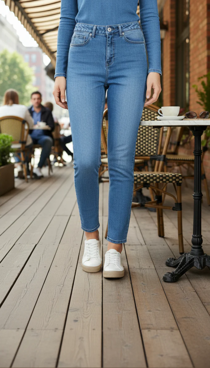 Sky Blue Denim Pant PP6094