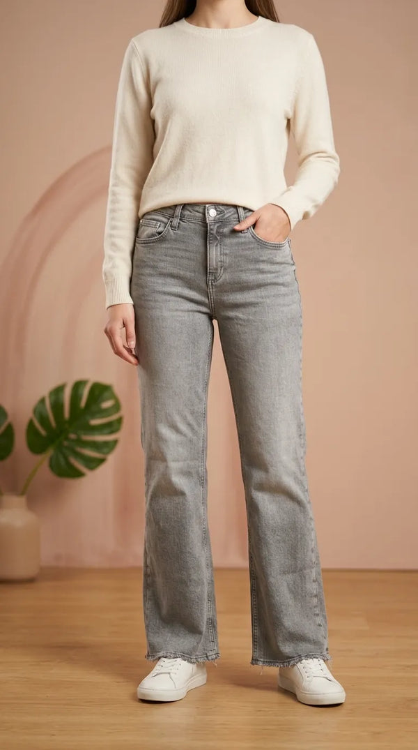 Grey Denim Pant PP616607