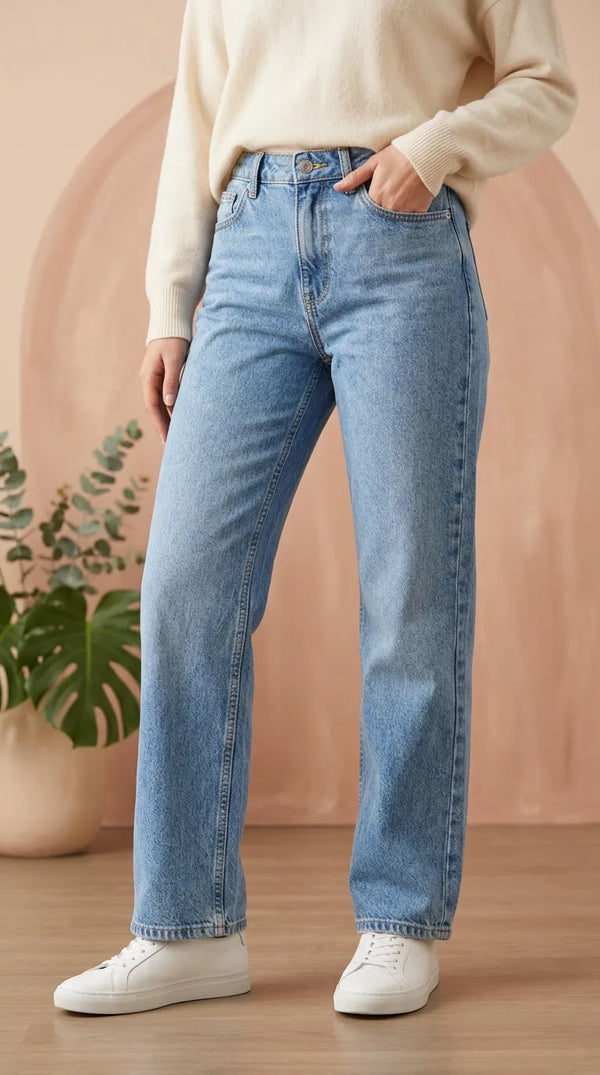 Sky Blue Denim Pant PP617990