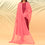 Pink Dyed Plain Chiffon Dupatta PS4706