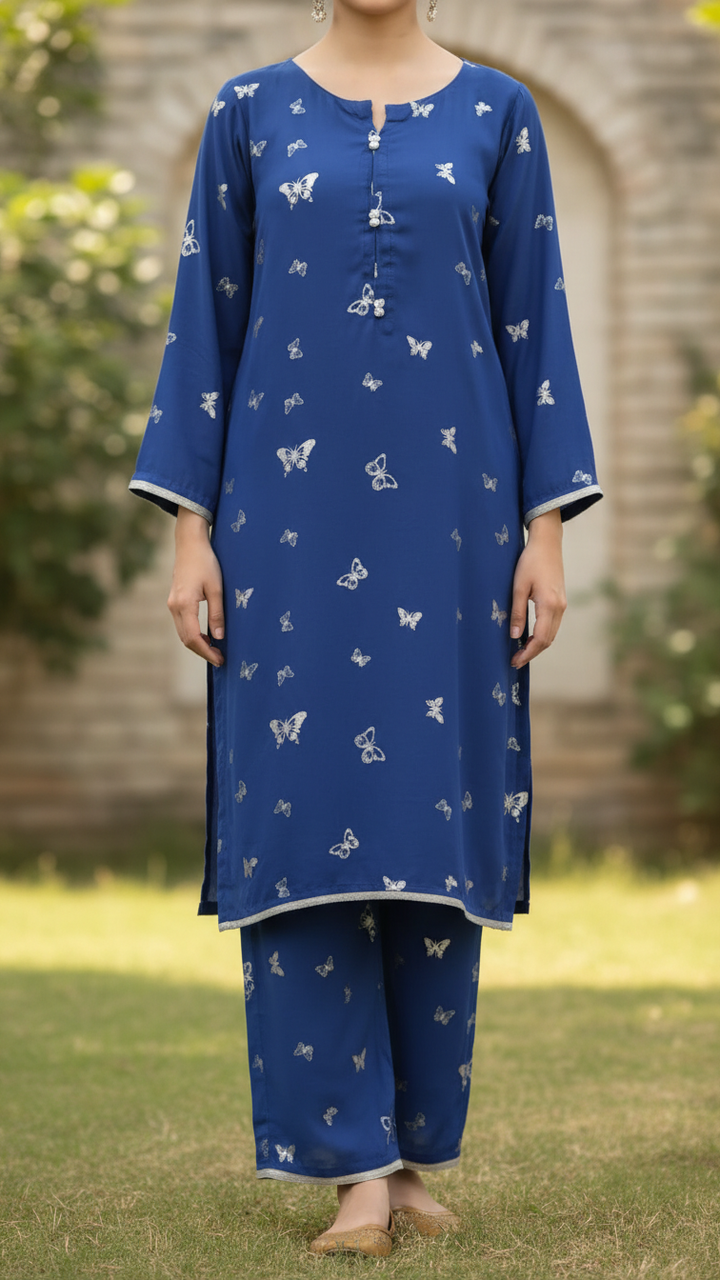 2PC- Printed Grip Slik Suit PS5068