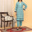 2PC- Screen Printed Suit PS5087