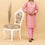 2PC- Embroidered And Gold Printed Cotton Cambric Suit PS5097