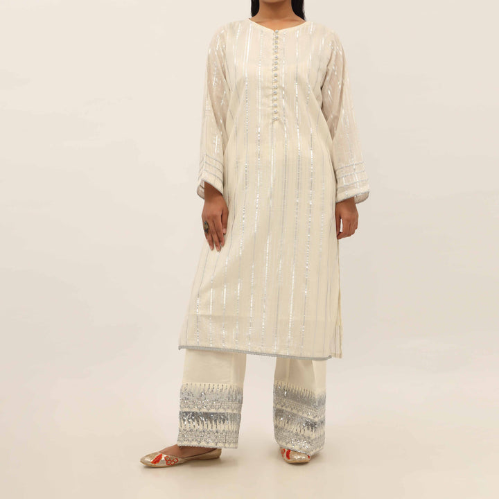 2PC- Lawn Zari Suit PS5111