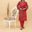 2PC- Gold Printed Cotton Cambric Suit PS5112