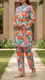 2PC- Digital Printed Cambric Cord Set PS5129