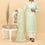 2PC- Puff Printed Cotton Cambric Suit PS5136