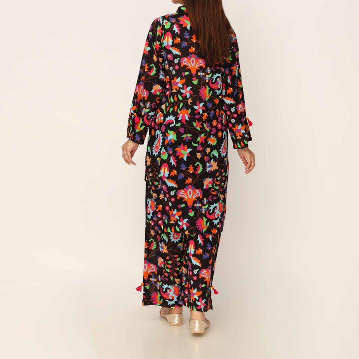 2PC- Digital Printed Cambric Co-ord Set PS5164