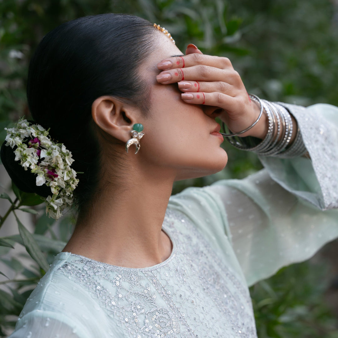 2PC- Chiffon Zari Suit PS5185