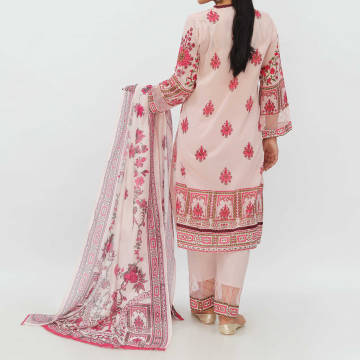 3PC- Digital Printed Lawn Suit PS5256
