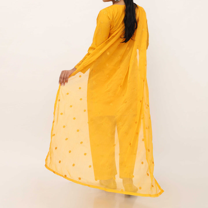 3PC- Embroidered Cambric Suit PS5269