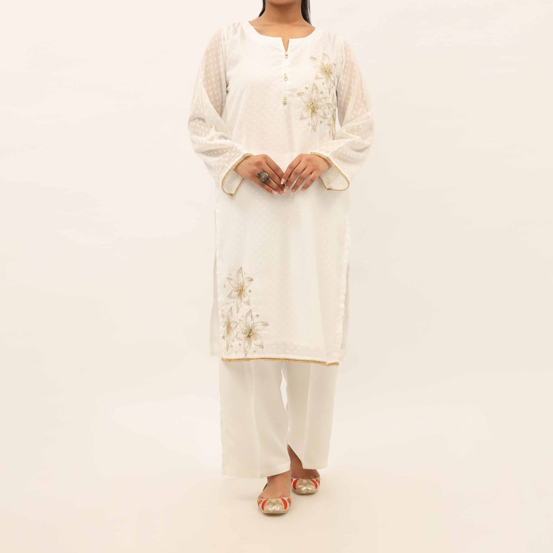 1PC- Broshia Chiffon Shirt PS5277