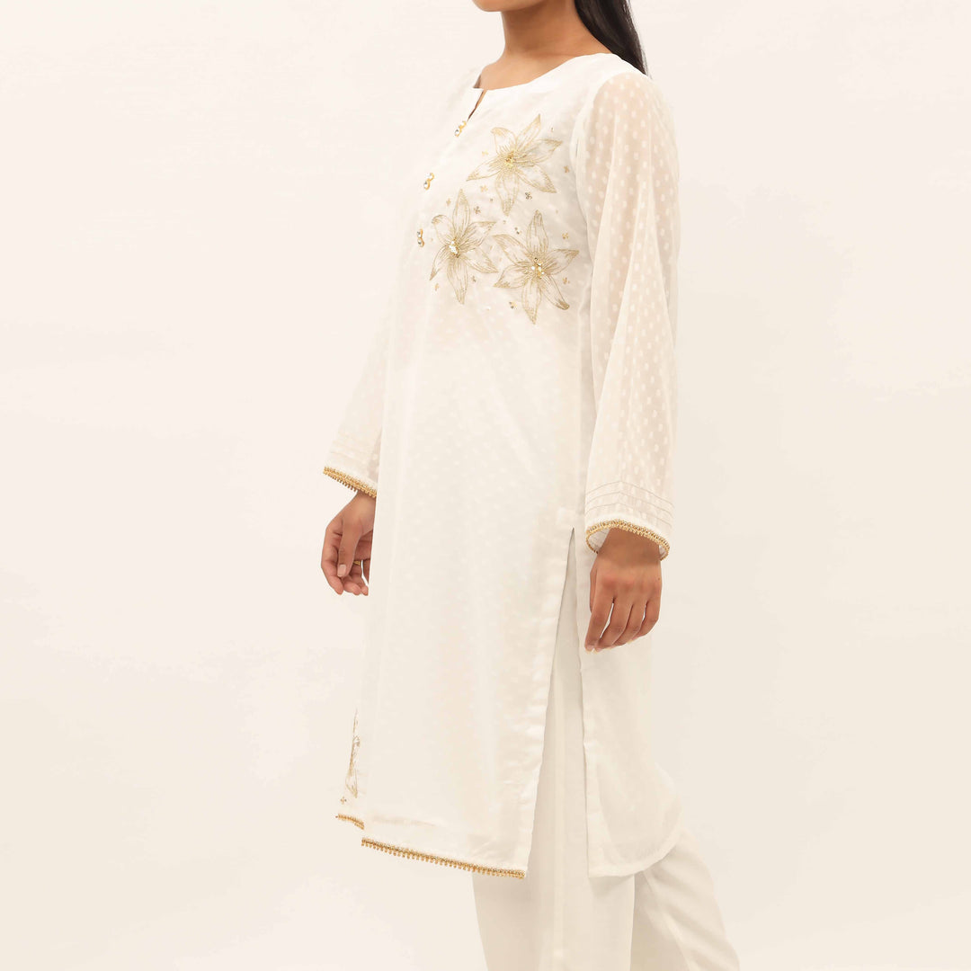 1PC- Broshia Chiffon Shirt PS5277