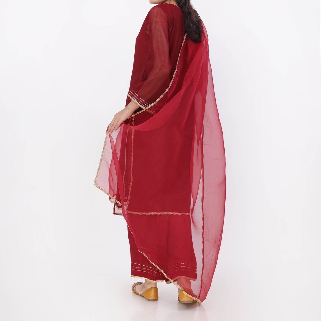 3PC- Cotton Net Suit PS5283