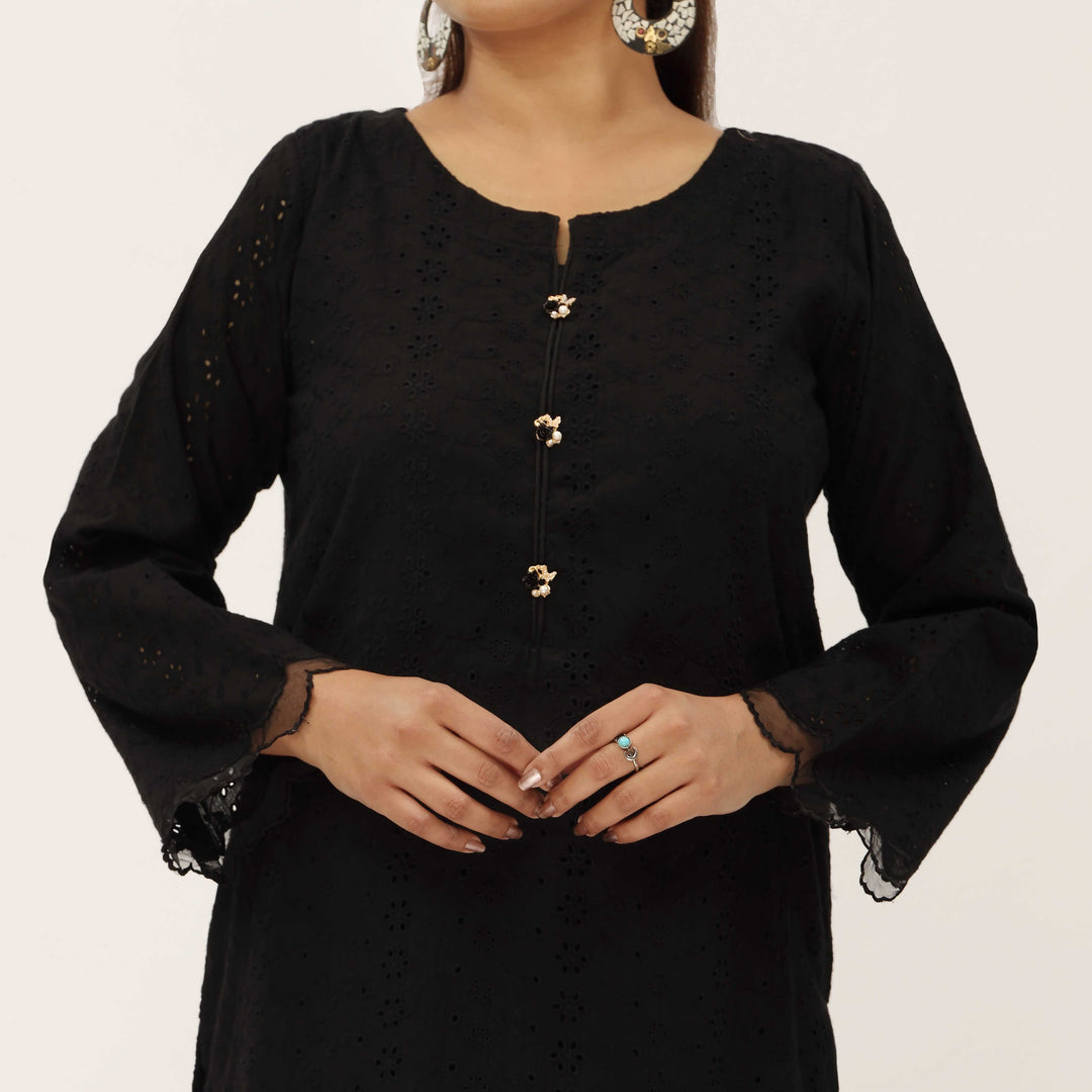 1PC- Chickankari Lawn Shirt PS5286
