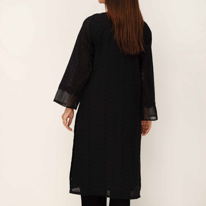 1PC- Schiffli Chikan Lawn Shirt PS5290