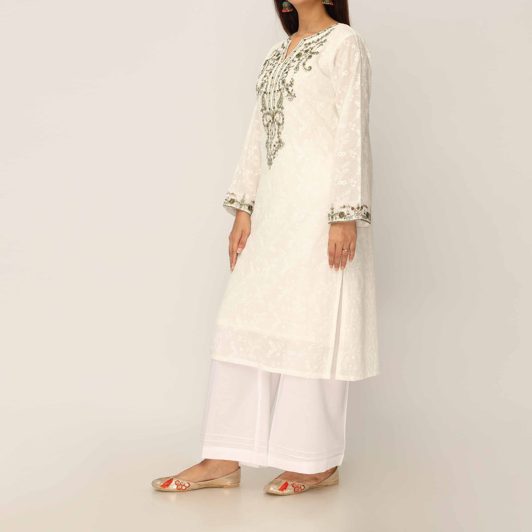 2PC- Chikan Kari Lawn Suit PS5293