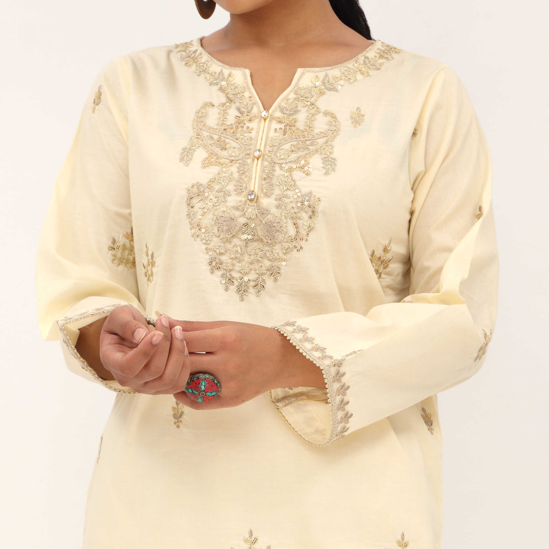 2PC- Cotton Cambric Suit PS5295