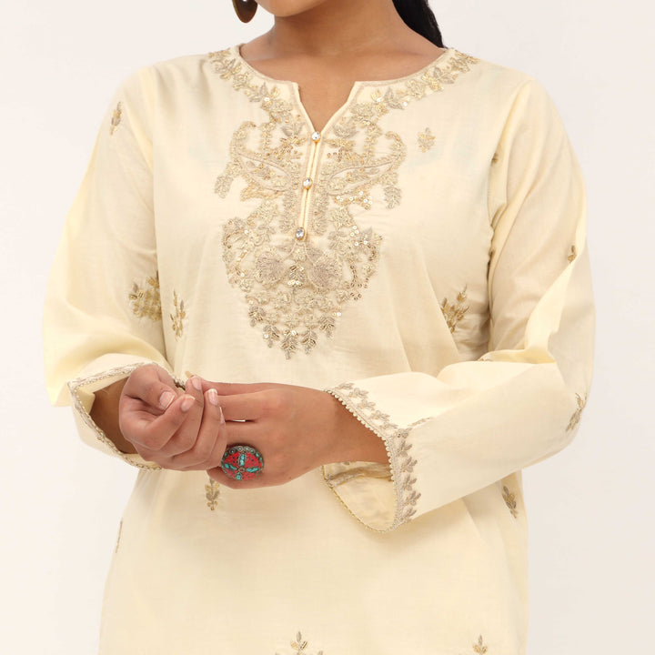 2PC- Cotton Cambric Suit PS5295