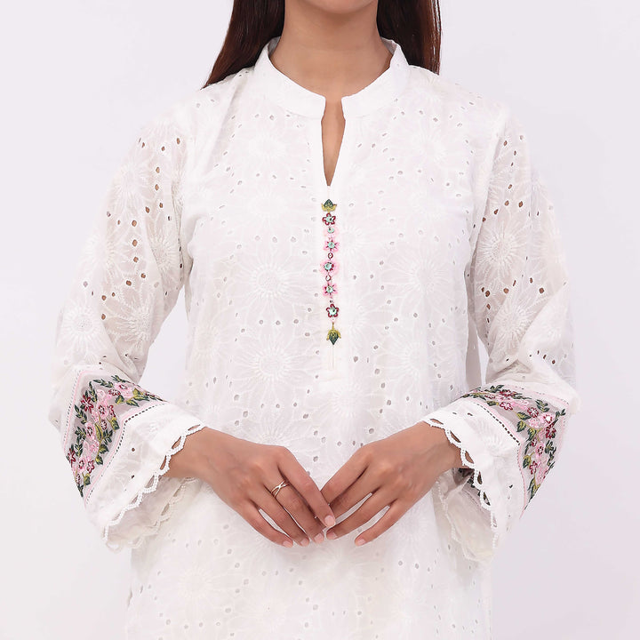2PC- Chikan Kari Lawn Suit PS5296