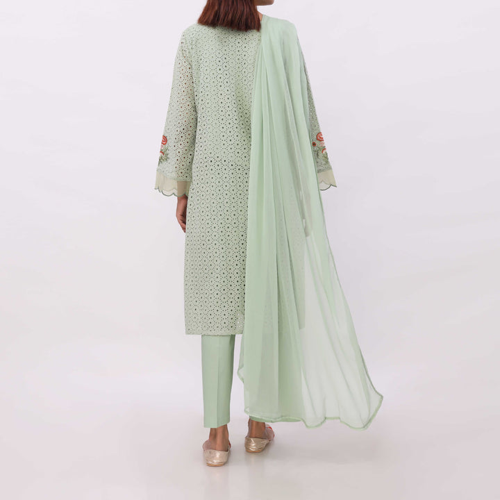 3PC- Chikan Kari Lawn Suit PS5312