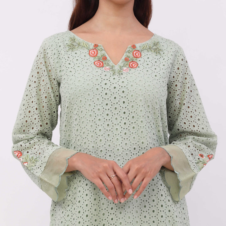 3PC- Chikan Kari Lawn Suit PS5312
