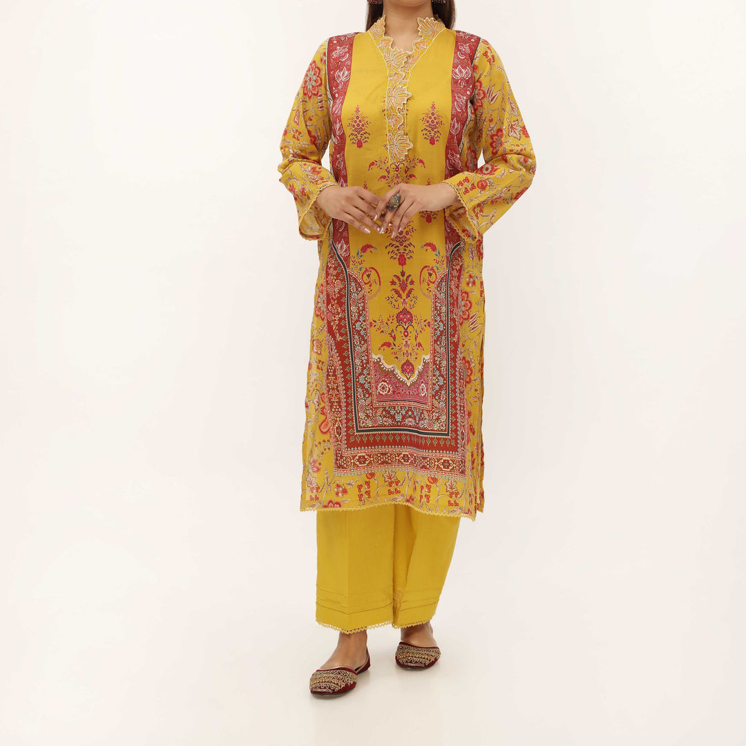2PC- Digital Printed Lawn Suit PS5319