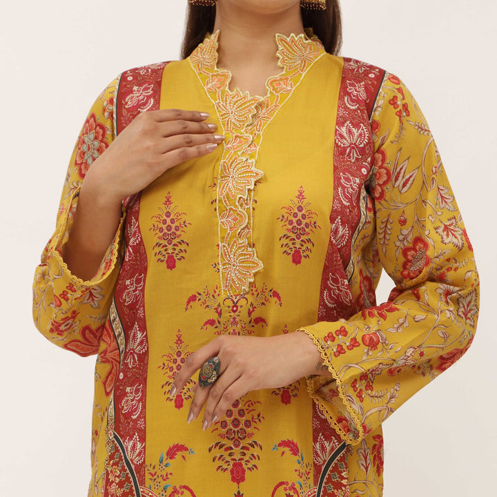 2PC- Digital Printed Lawn Suit PS5319
