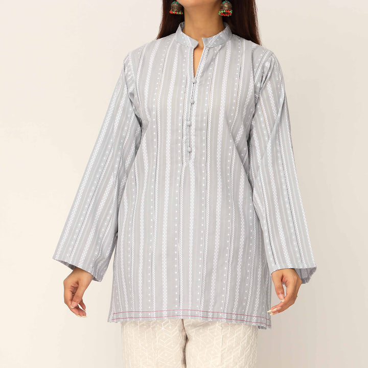 1PC- Yarn Dyed Jaquard Shirt PS5327