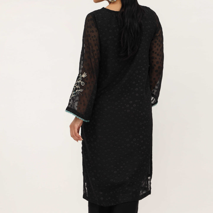 1PC- Georget Broshia Chiffon Shirt PS5331