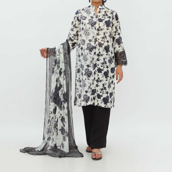 2PC- Digital Printed Lawn Suit PS5367