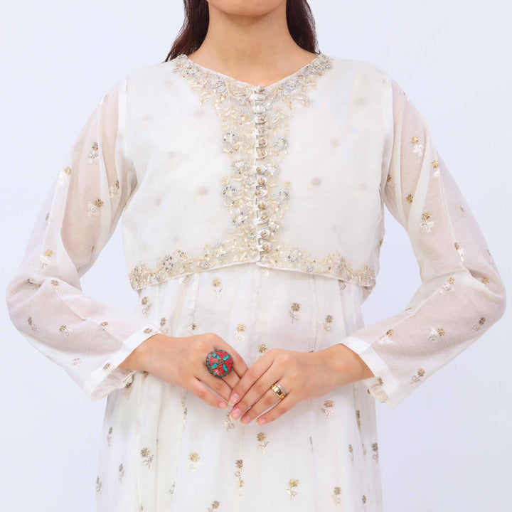 1 PC- Cotton Jaquard Shirt PS5374