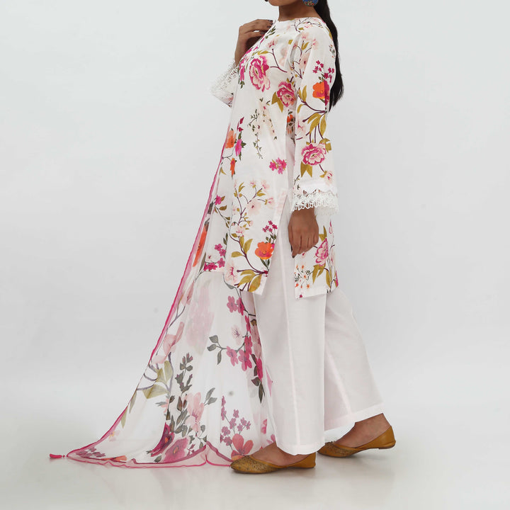 3PC- Digital Printed Lawn Suit PS5380
