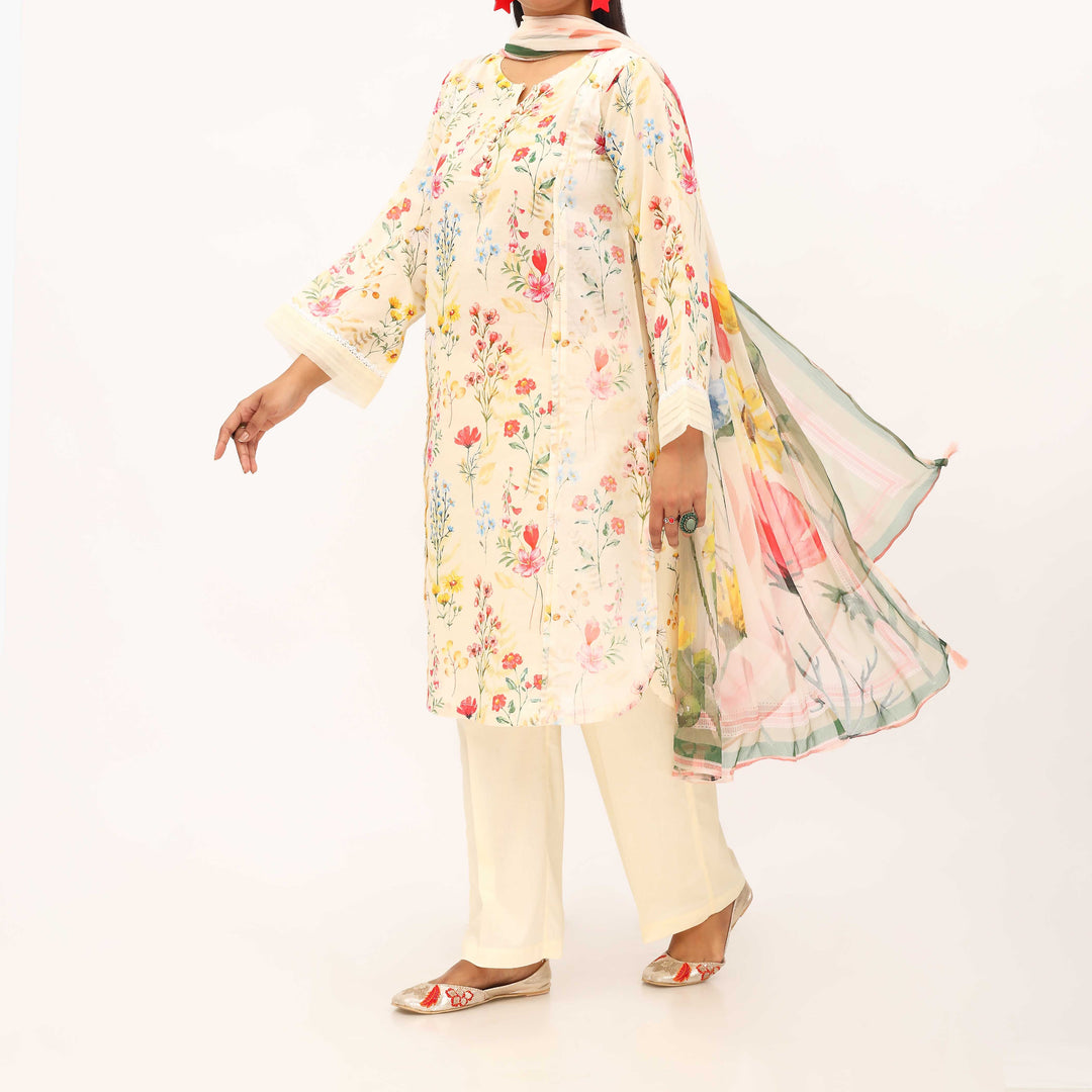 2PC- Digital Printed Lawn Suit PS5383
